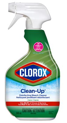 CLOROX CLEAN-UP DISINFECTING CLEANER + BLEACH 32oz 12cs