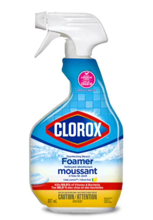 CLOROX® DISINFECTING BLEACH FOAMER SPRAY 30oz 9 CASE