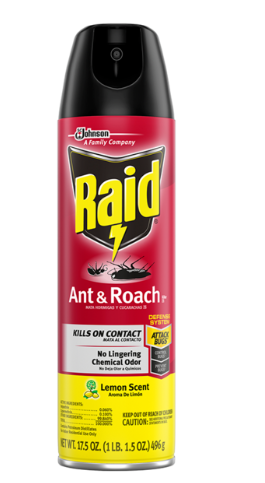 RAID® ANT & ROACH 17.5oz- LEMON