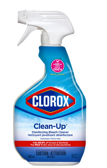 CLOROX CLEAN-UP CLEANER PLUS BLEACH 32oz. 9 UNITS PER CASE