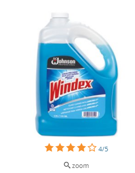 WINDEX GALLON 128oz 4cs